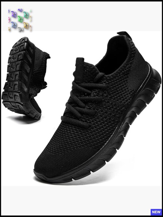 Lightweight Running Sneakers Slip On Breathable Tennis Gym Athletic Shoes main image 2